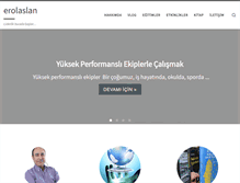Tablet Screenshot of erolaslan.com